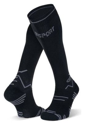 Chaussettes BV Sport Trail Compression Noir / Gris