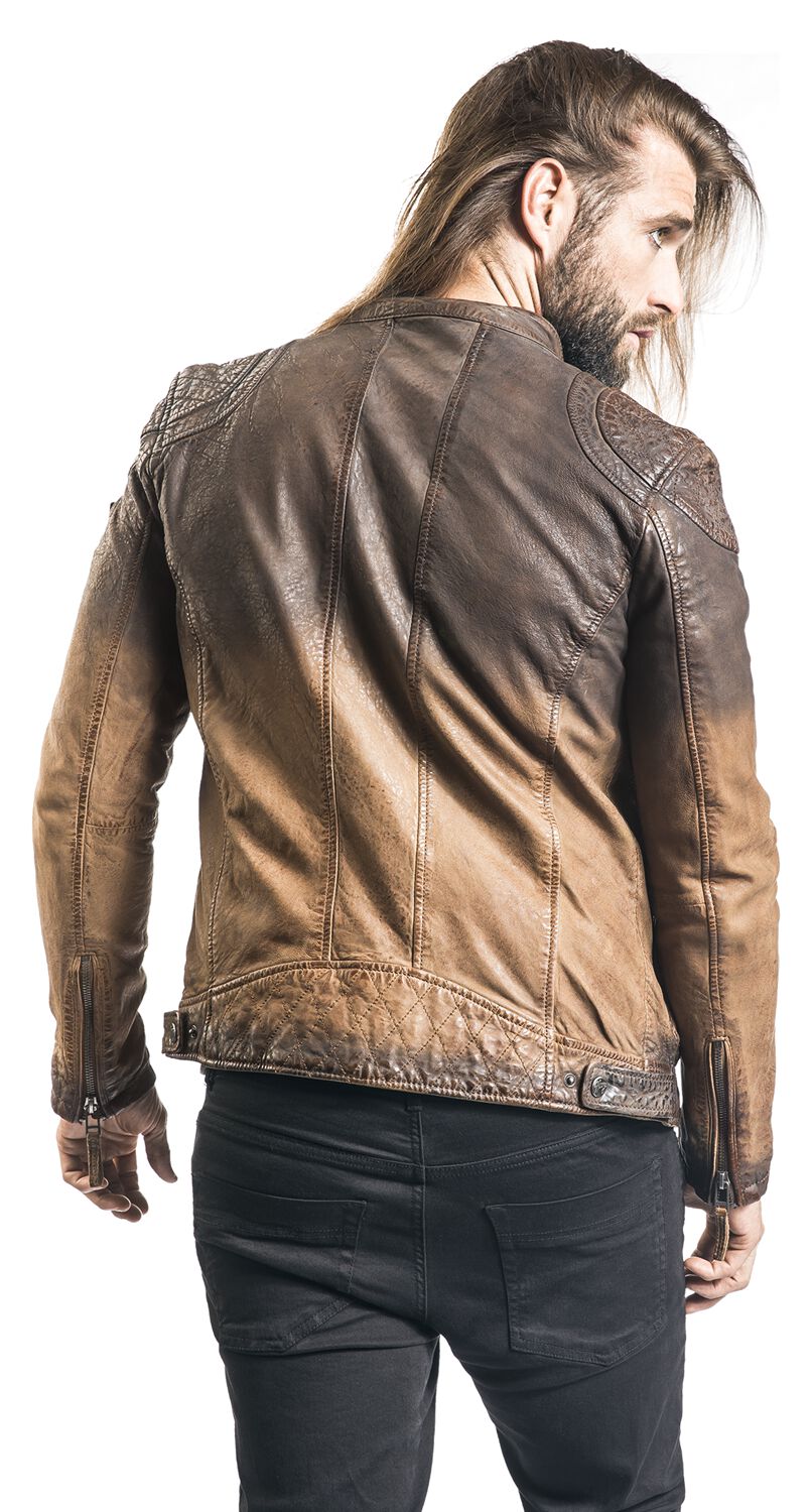 Arne Slim Fit Lamov | Gipsy Veste en cuir