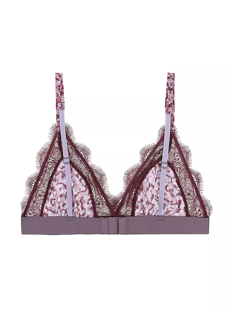 LOVE STORIES BH ohne Bügel LOVE LACE burgundy beere