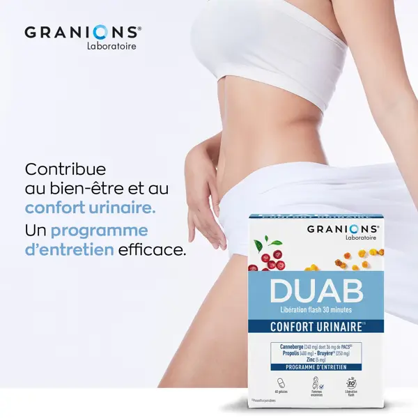 Granions Duab Própolis Cranberry Zinco 60 cápsulas