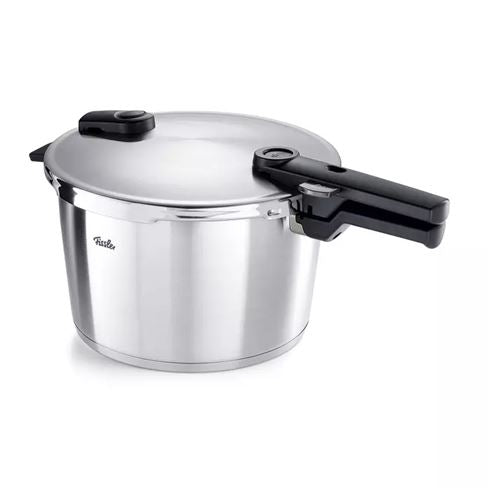 Vitaquick Premium Snelkookpan met Stoominzet en driepoot