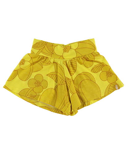 Danefæ Shorts - Sanft Yellow Bloom Boom