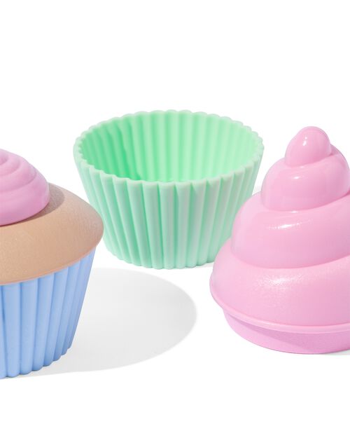 Lot de cupcakes bioplastique - 4 pièces