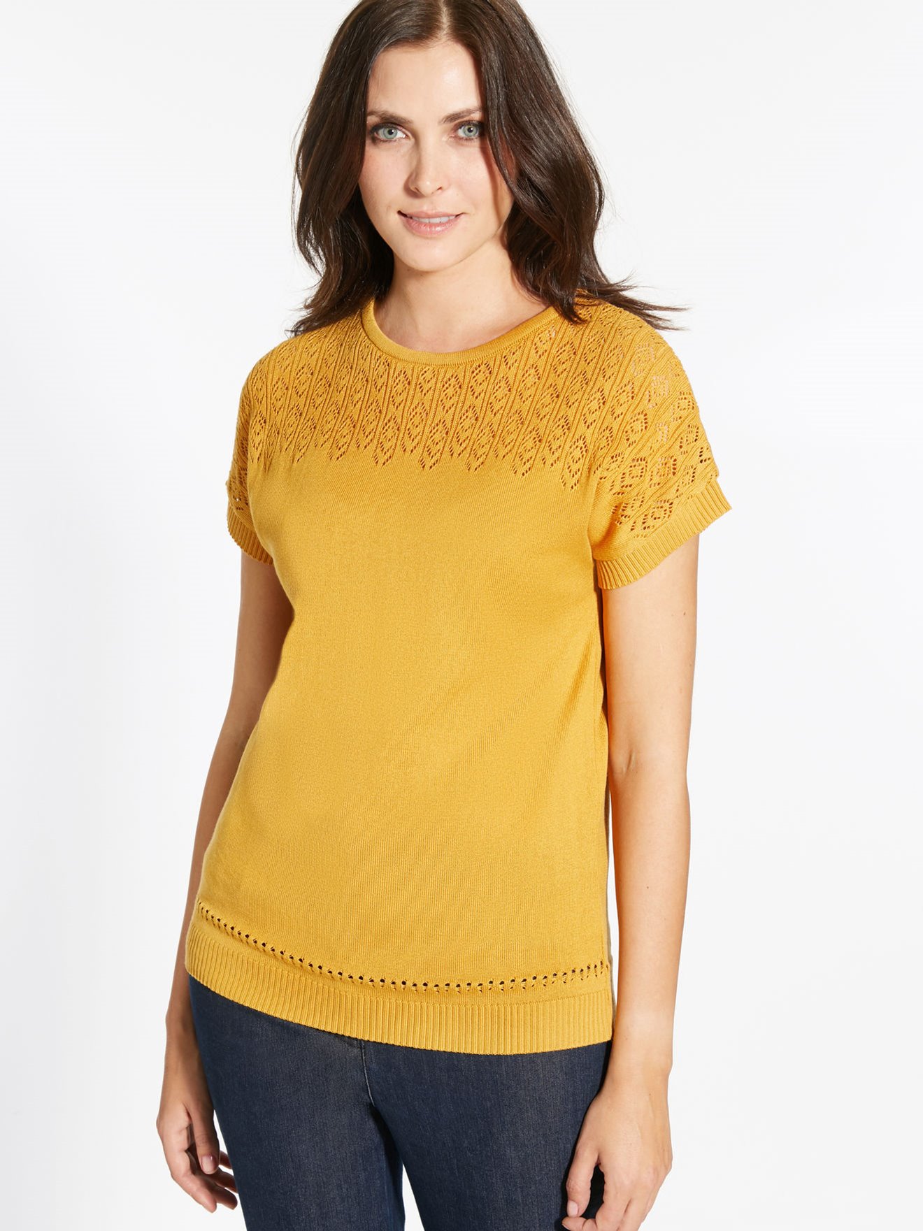 Pull manches courtes