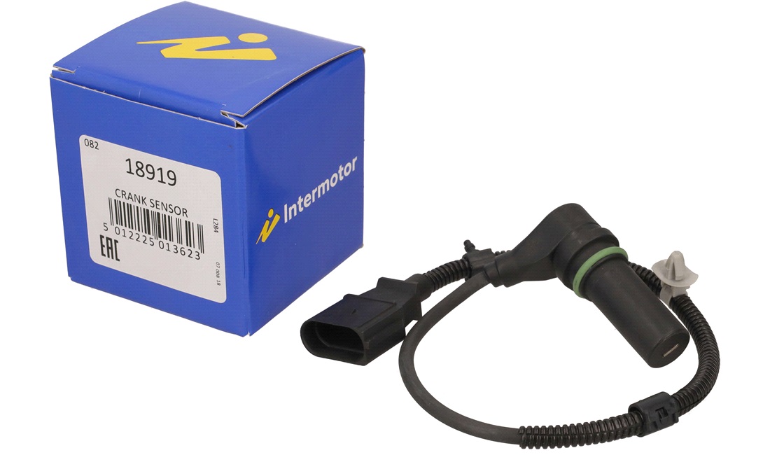 Impulsensor, krumtapaksel
