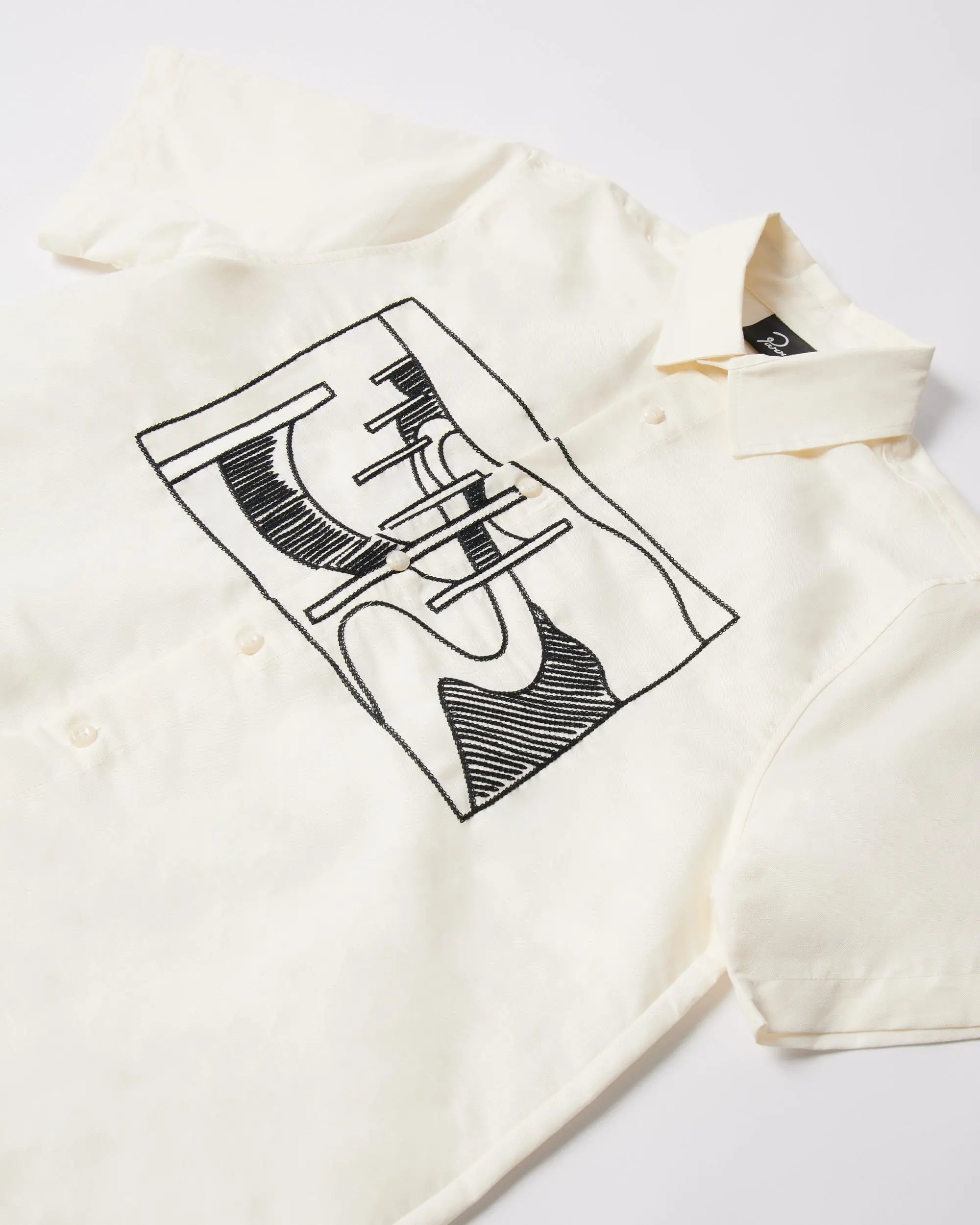 ByParra The Dunes Short Sleeve Shirt (Off White)
