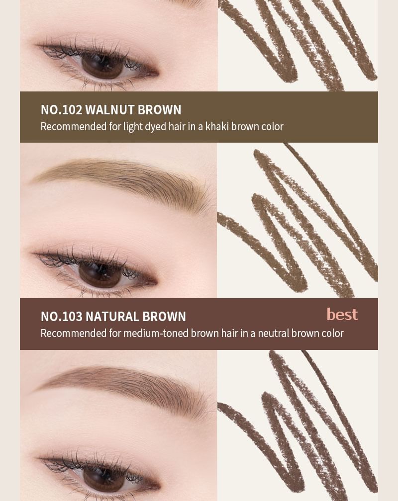 MACQUEEN - My Strong Eyebrow Pencil - 6 kleuren