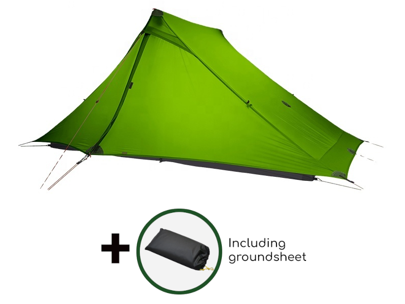 3F UL GEAR 2 PRO 3 seizoenen 2-persoons tent - Green