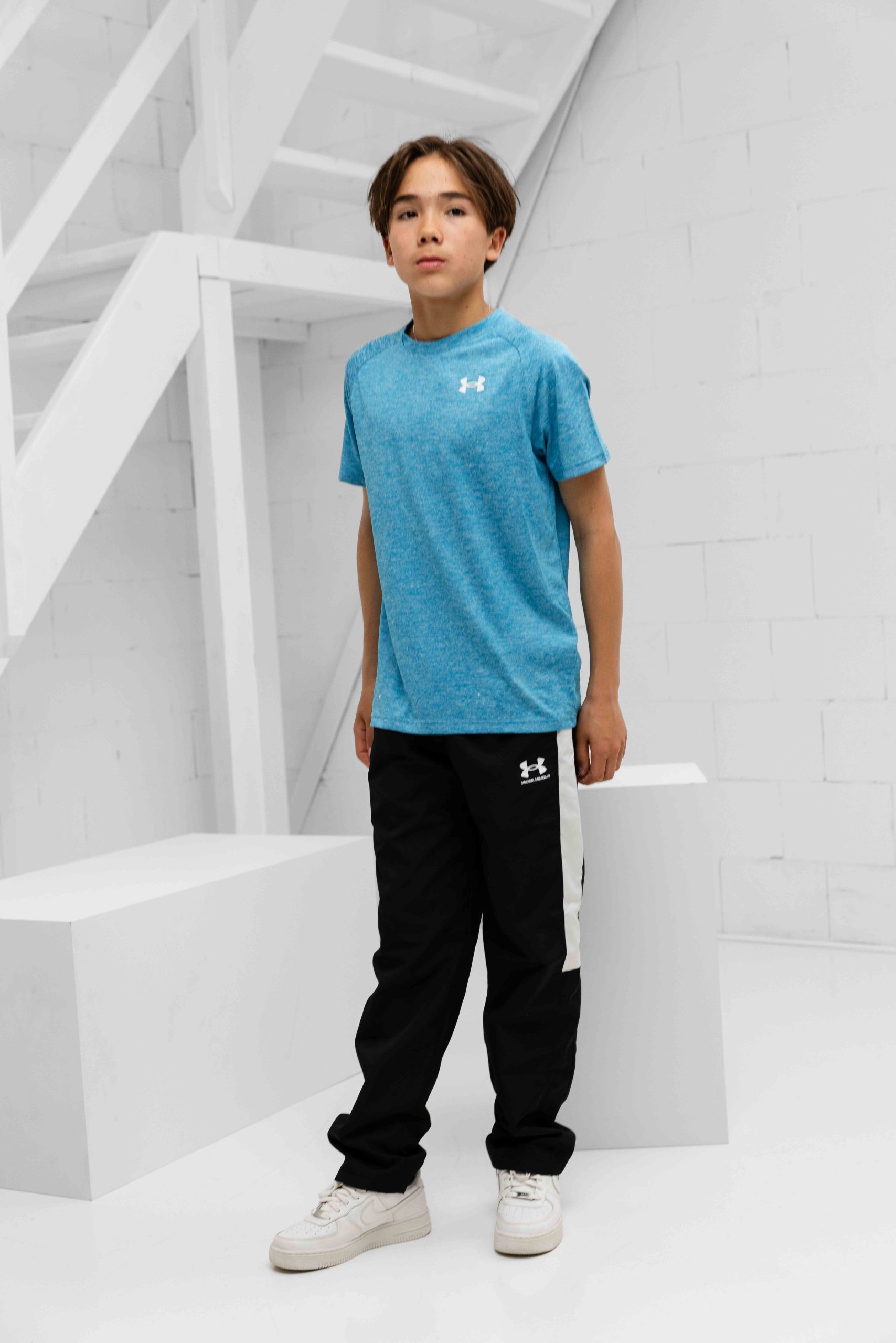 Under Armour Tech 2.0 T-Shirt Kids Blauw