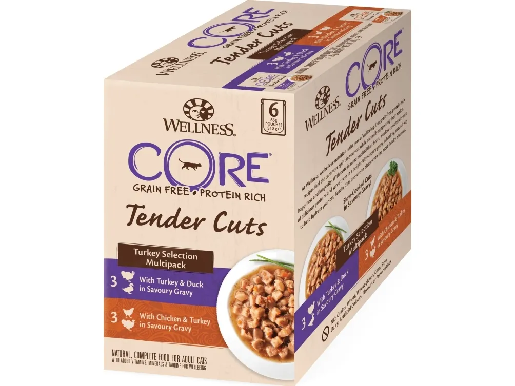 CORE Tender Cuts Turkey Selection Multipack 510g - (4 pk/ps)