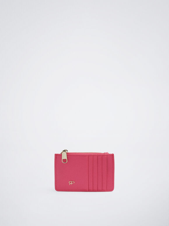 Porta-cartões básico - Rosa