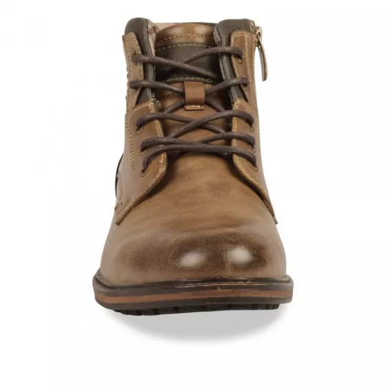 Bottines TAUPE DENIM SIDE