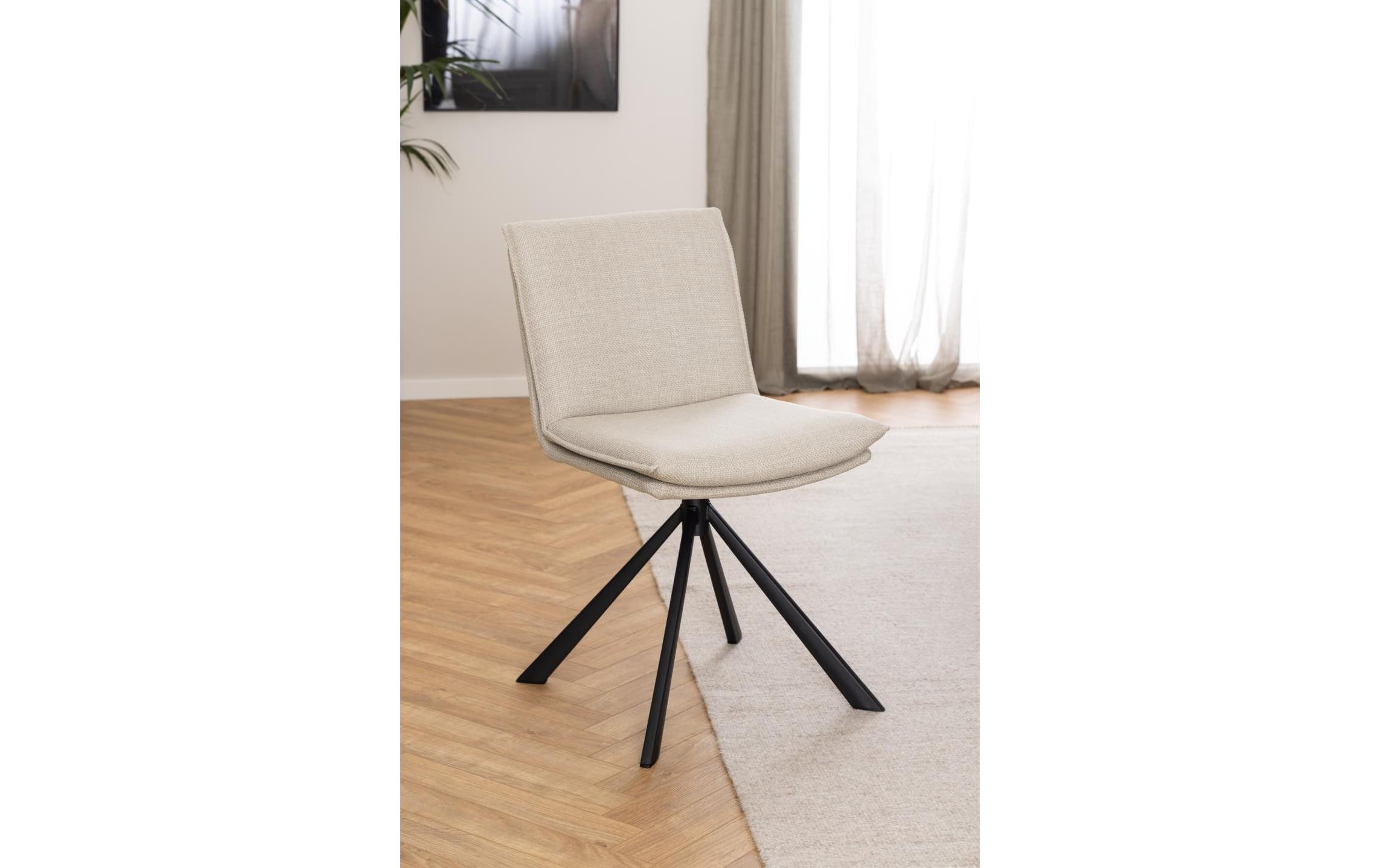 Stuhl Flynn Beige<br>Esszimmerstuhl