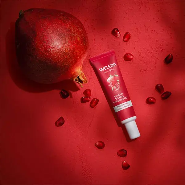 Creme firmador para contorno dos olhos Weleda Romã e Maca 12ml