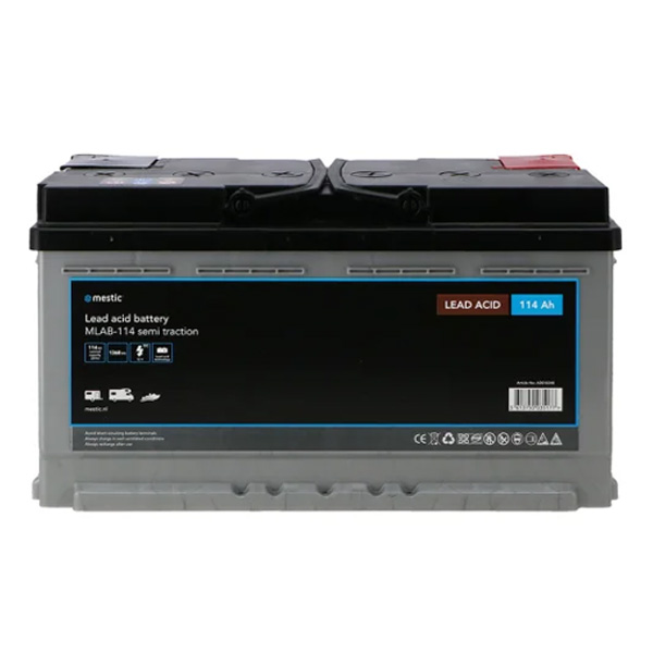 Batterie Acide MLAB 12V 82-114Ah MESTIC