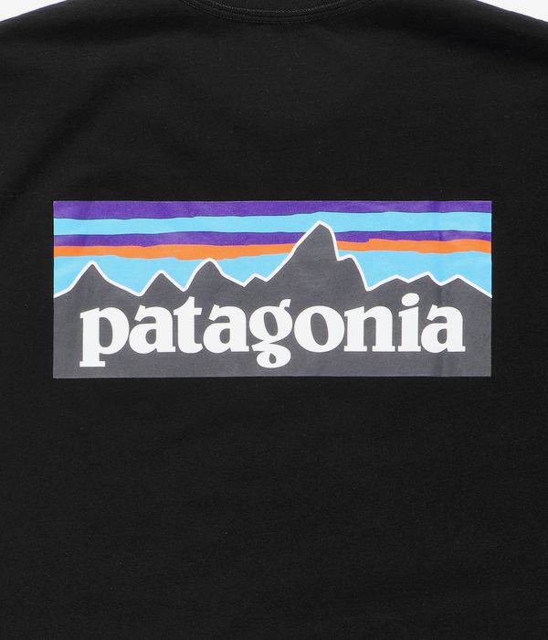 Patagonia P-6 Logo Responsibili T-Shirt (black 2)