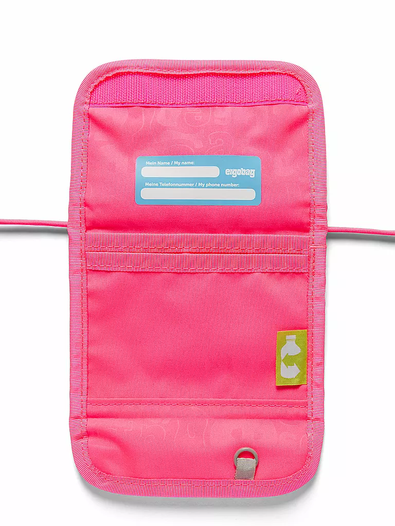 ERGOBAG Brustbeutel KuntBärbuntes Einhorn pink