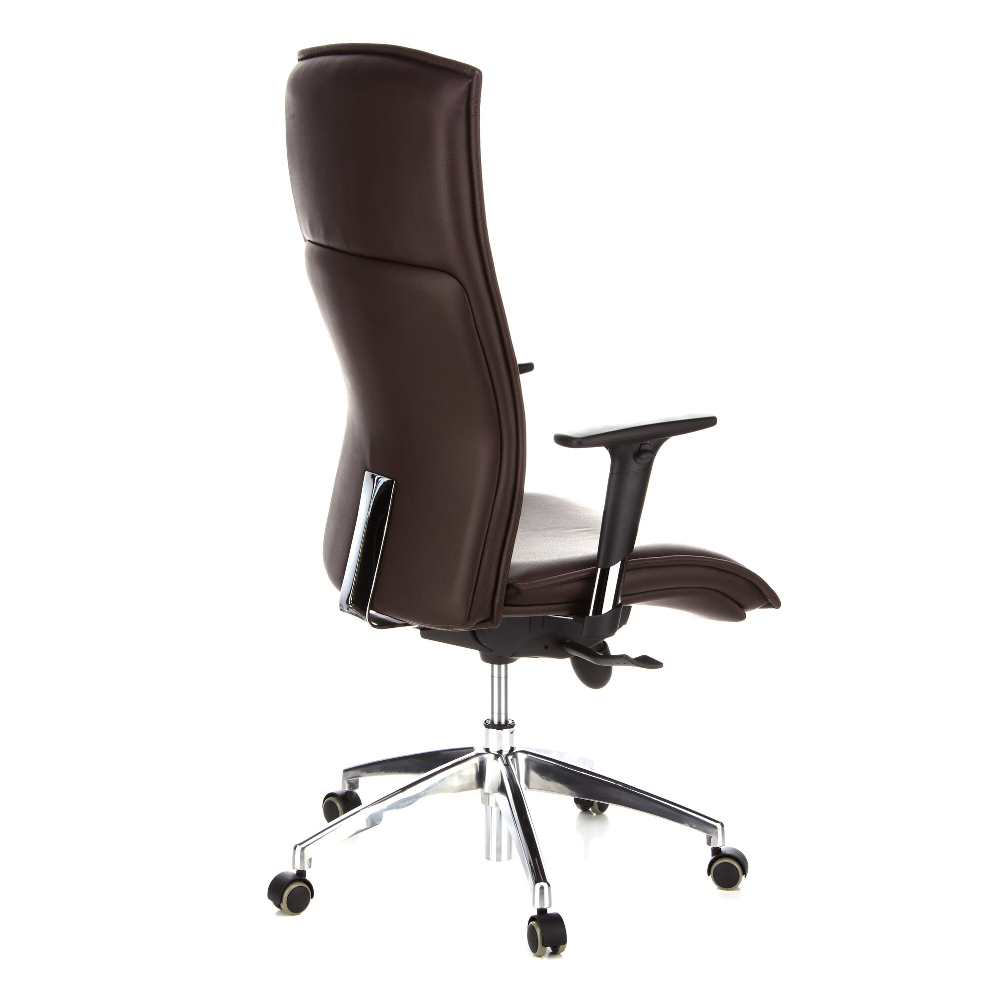 Luxus Chefsessel MURANO 20 Leder mit Armlehnen (höhenverstellbar) hjh OFFICE
