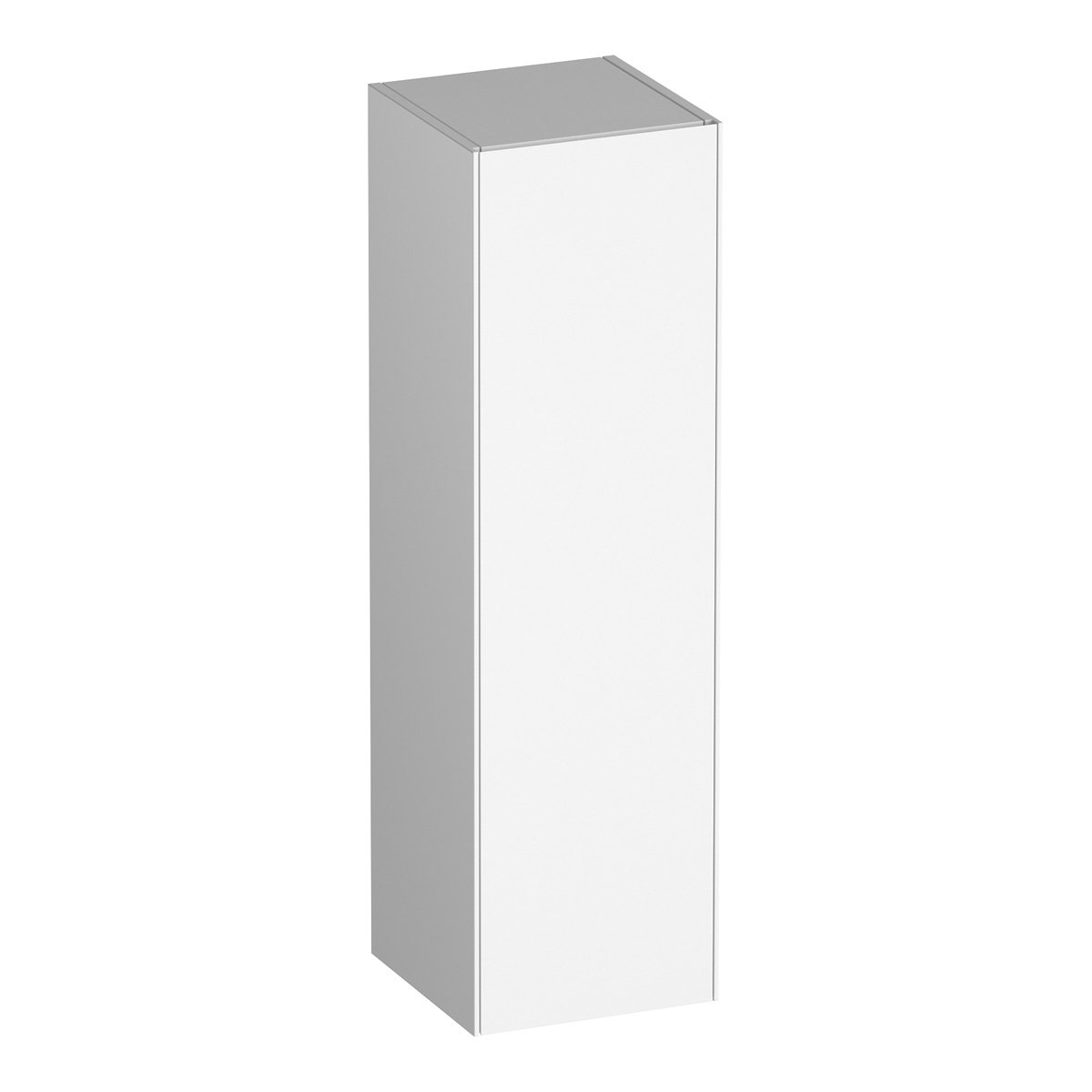 Brauer Inspire kolomkast 120cm linksdraaiend wit glans