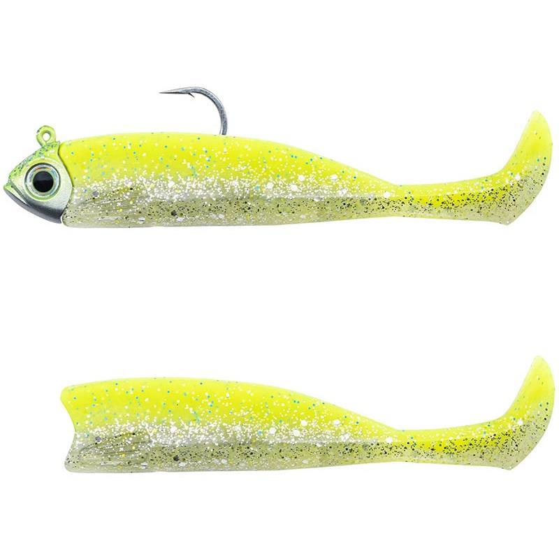Kit Leurre Souple Armé Fiiish Combo Master Shad 100 + Tête Plombée Light