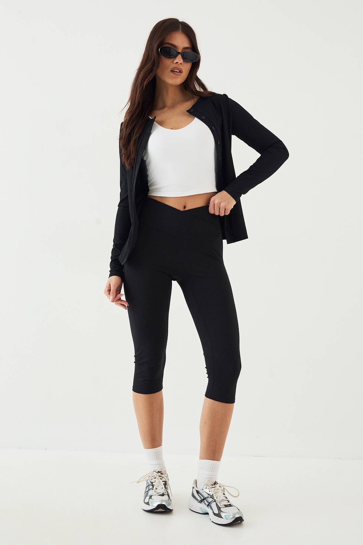 DSGN Studio Legging Capri Taille Enveloppante Ultra Sculptant