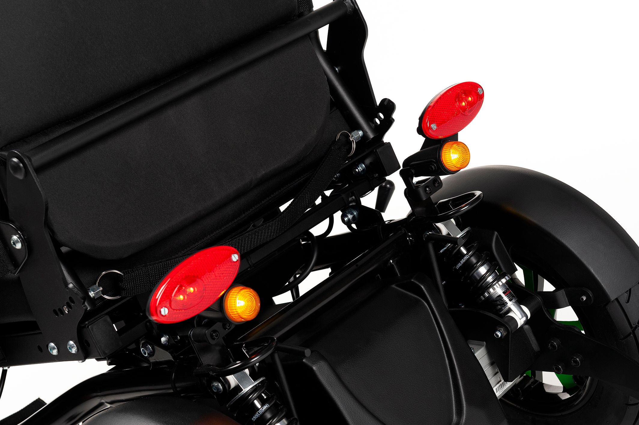 Elektro - Rollstuhl TURIOS mit Fahrkomfort, Mischfahrer für innen uns aussen SB 39cm