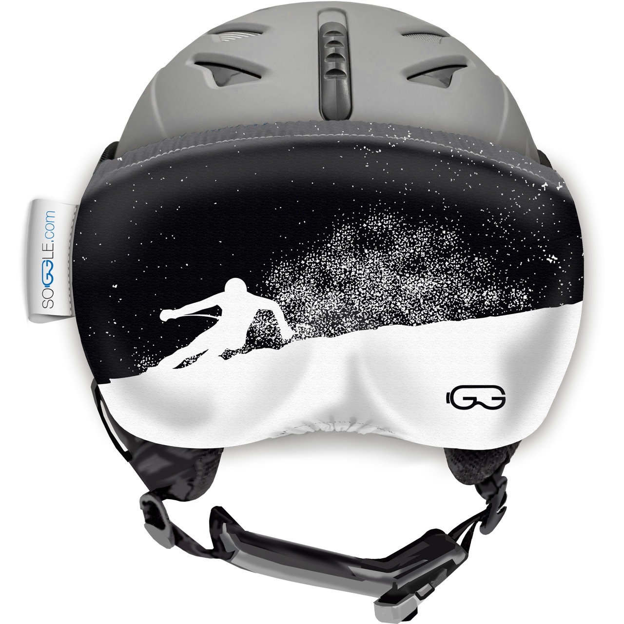 Soggle Vizor B&W Skier | Soggle | S | MARKEN | XSPO