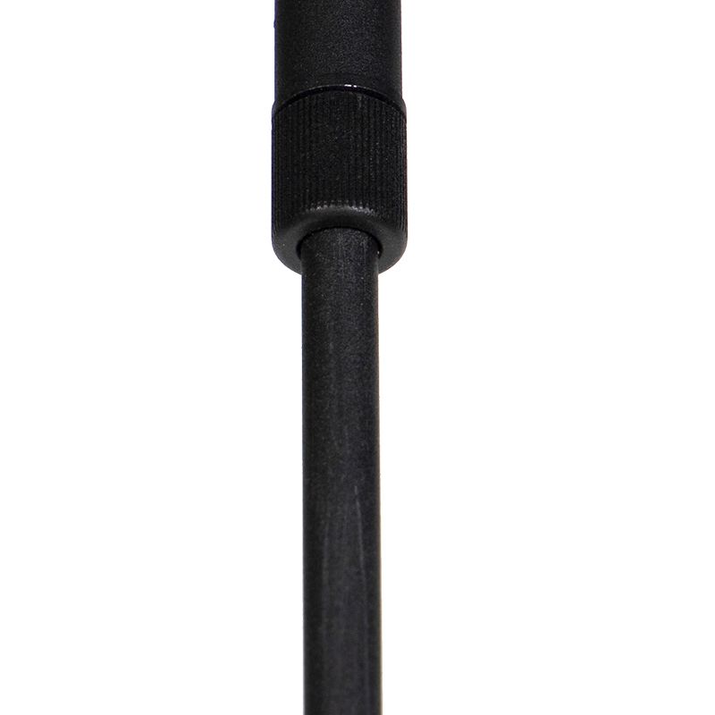 Moderne hanglamp zwart verstelbaar 6-lichts - Lofty