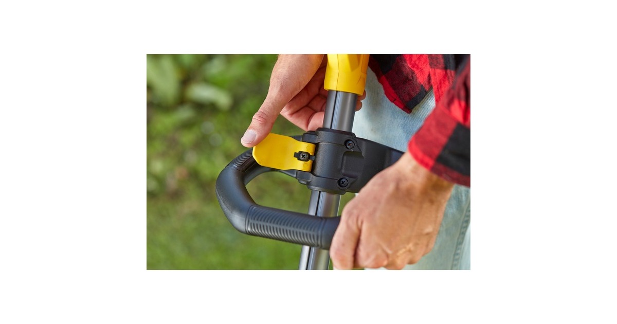 StanleyFATMAX V20 18V Brushless grastrimmer 33 cm  (Zwart/geel, Accu (4.0Ah) en oplader inbegrepen)