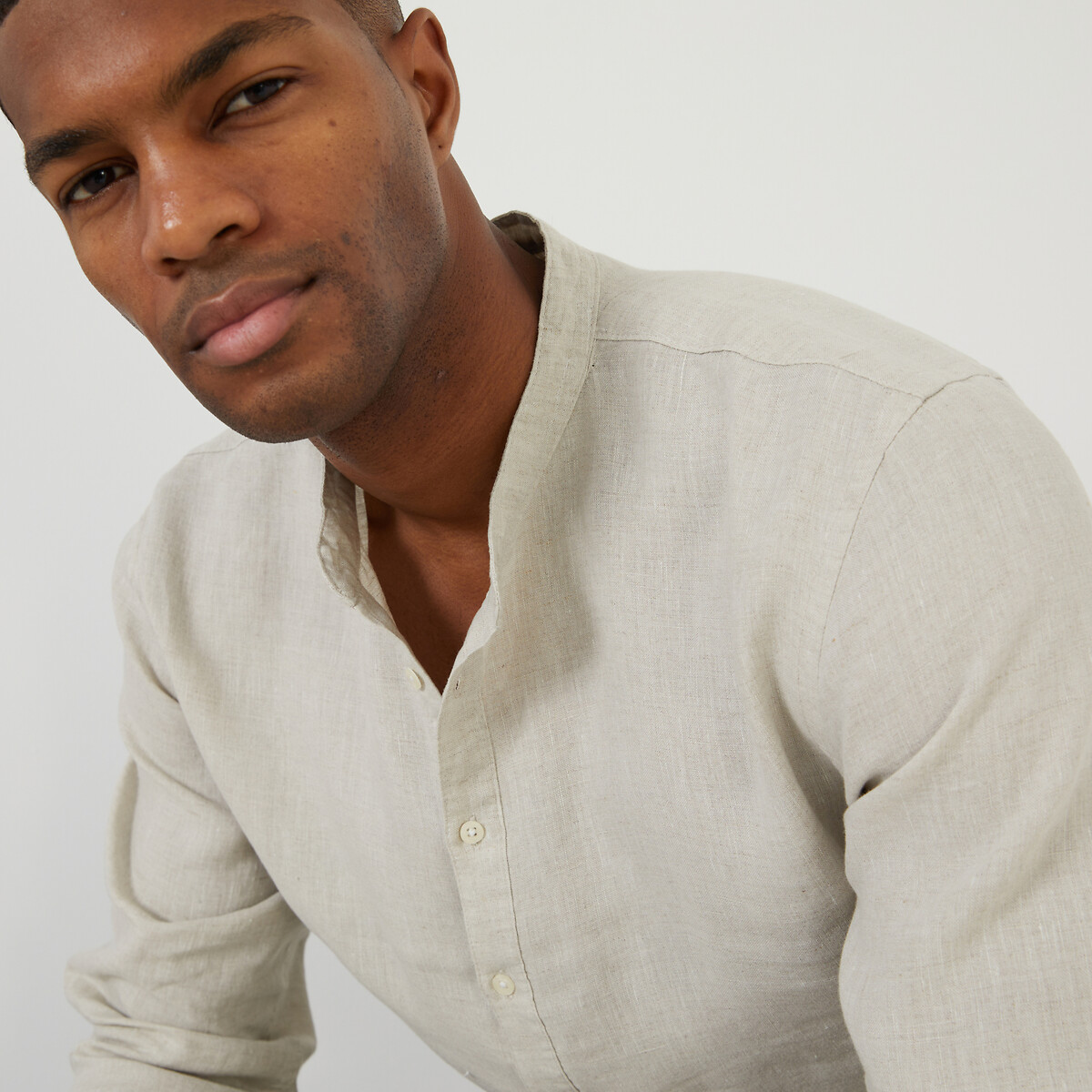 COLEÇÕES LA REDOUTE<br>Camisa de linho