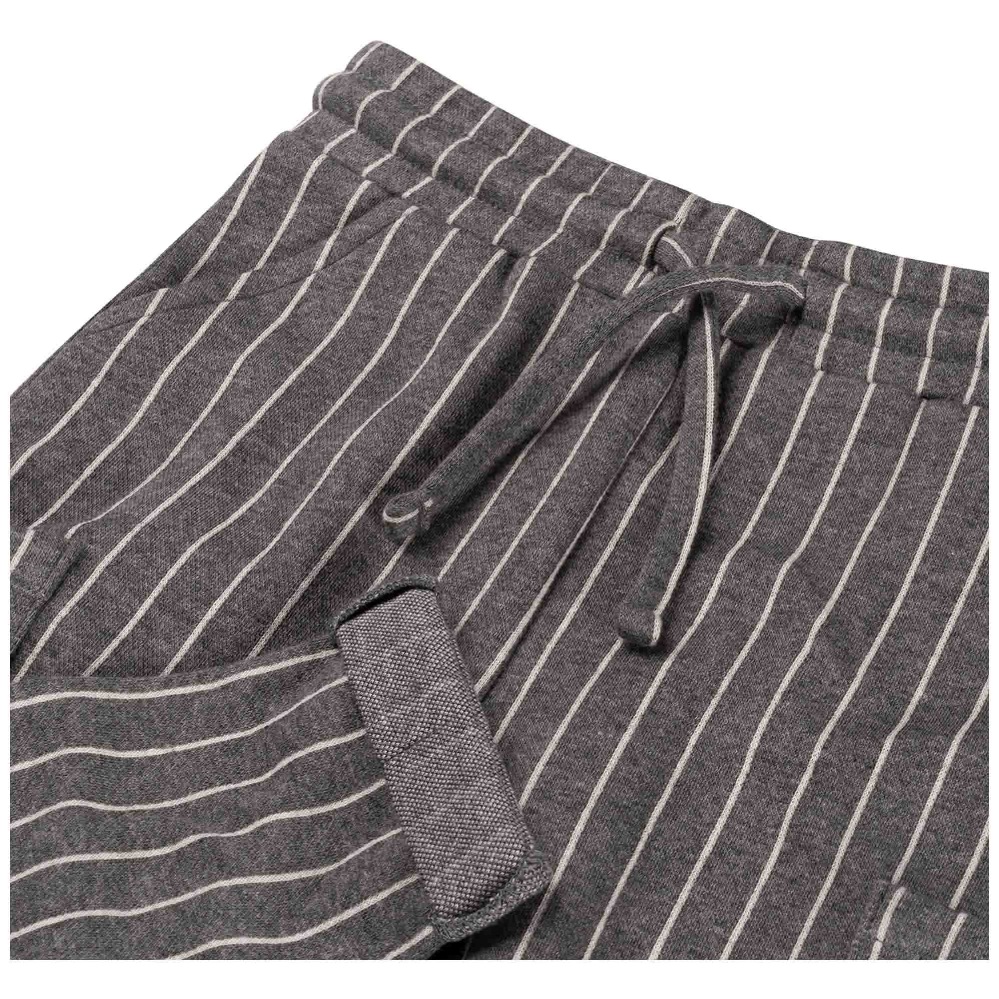 Prénatal baby broek  strepen grijs