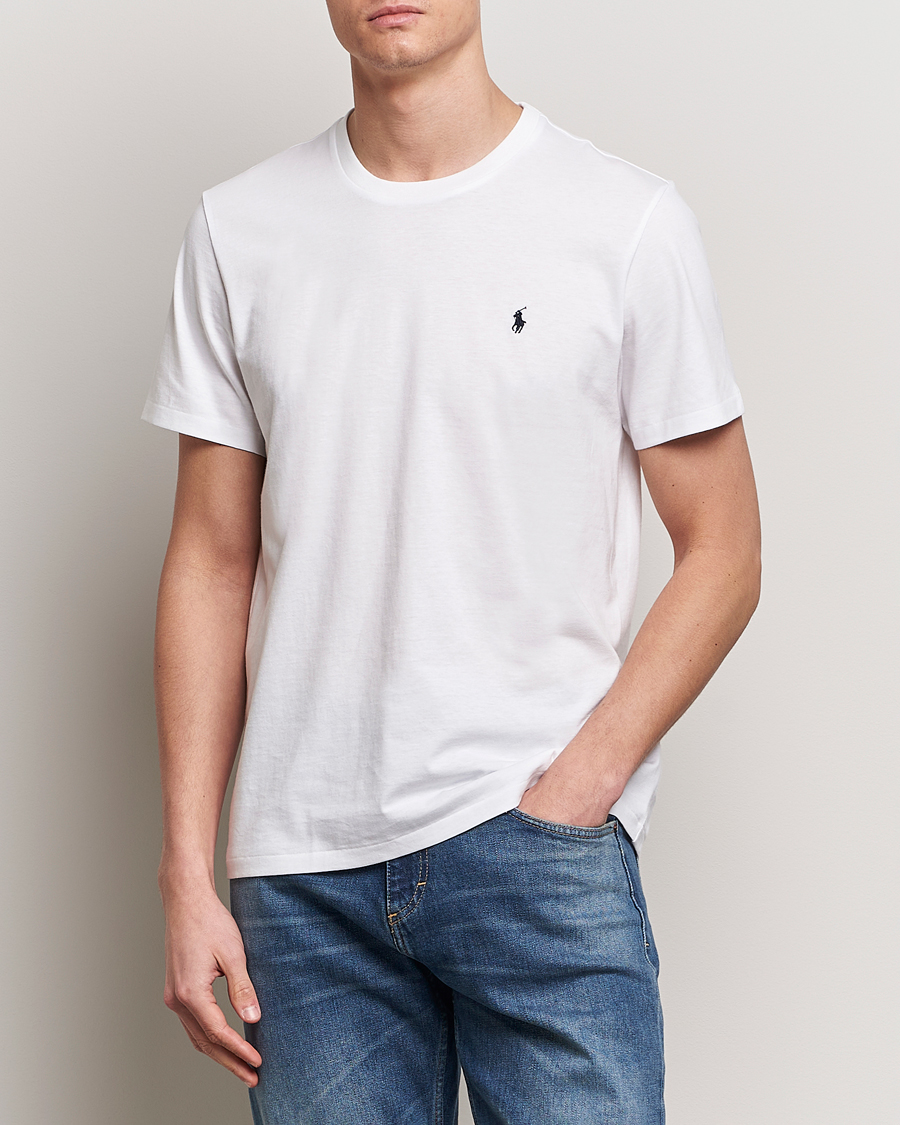 Polo Ralph Lauren Liquid Cotton Crew Neck T-Shirt White