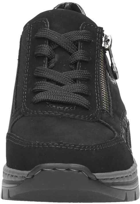 Rieker Veterschoenen Laag zwart