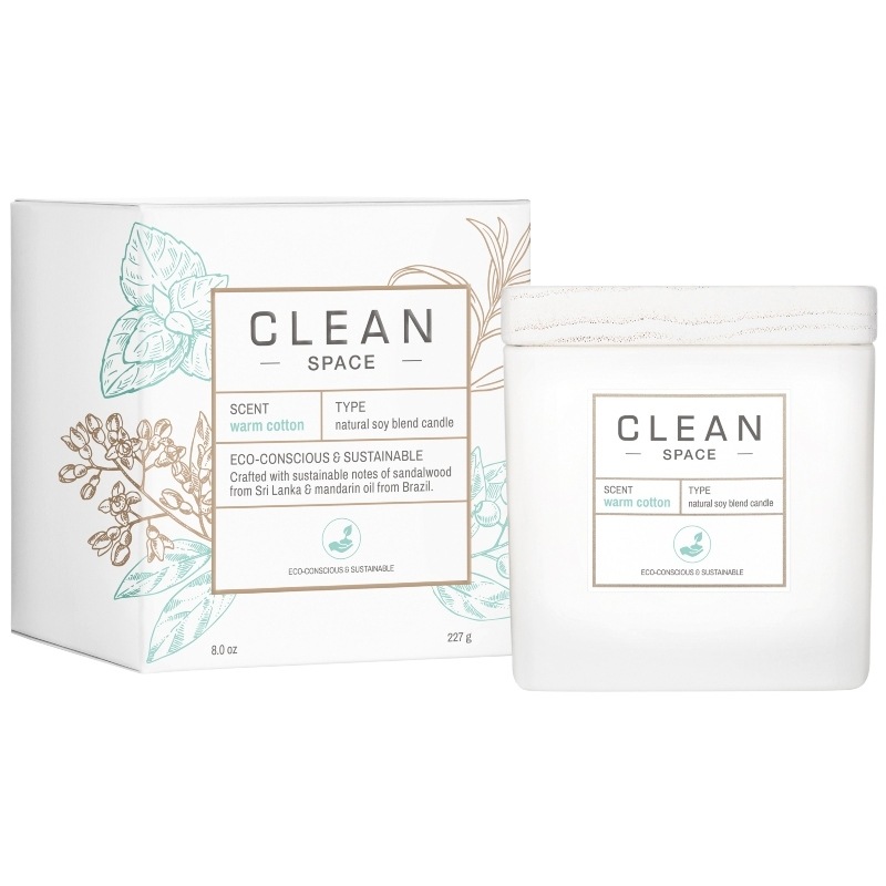 Clean Perfume Space Warm Cotton Candle 227 gr.