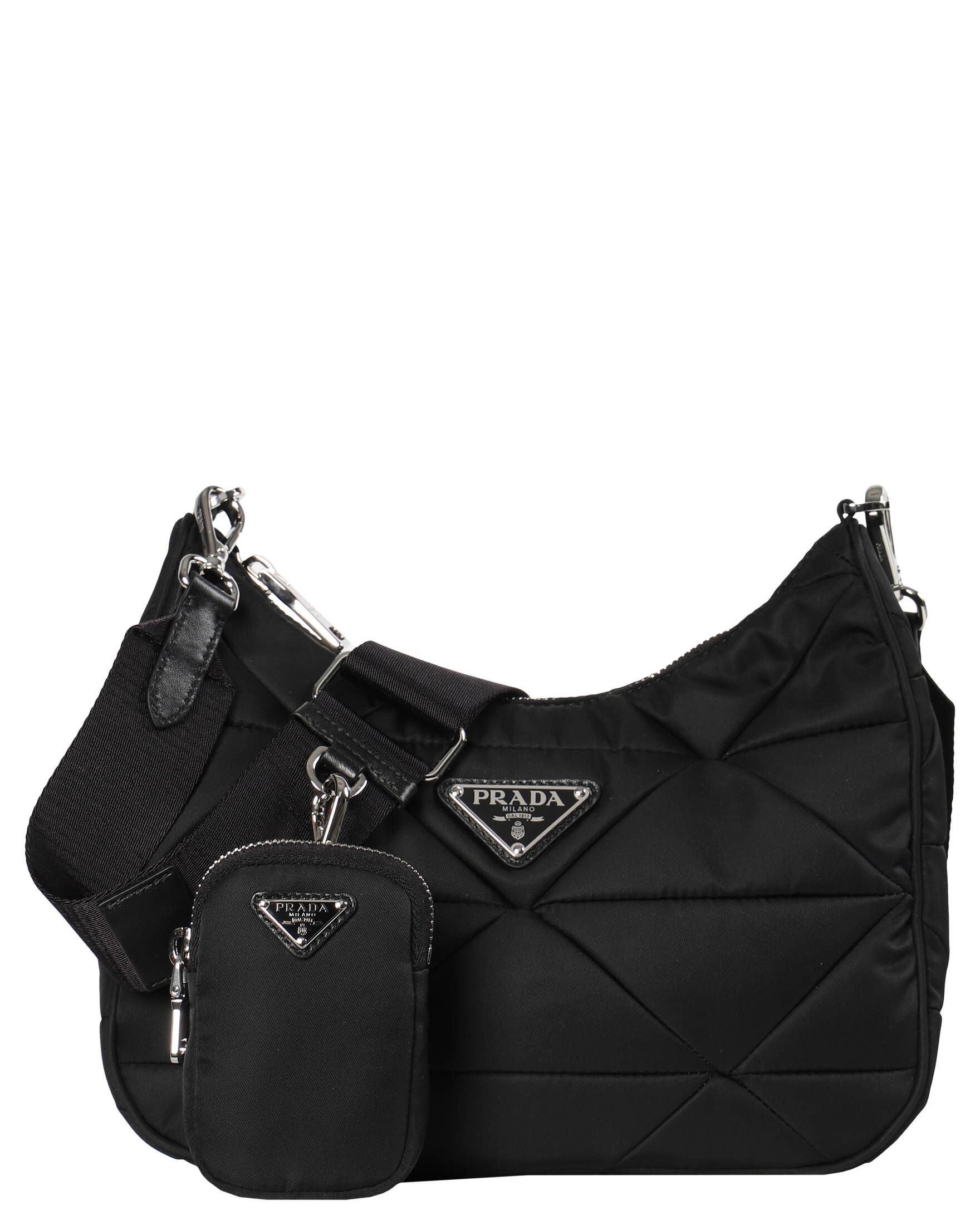 Prada| Damen Hobo Tasche RE-NYLON PADDED SHOULDER BAG