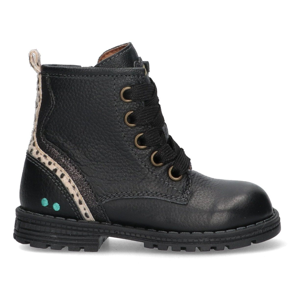 Tina Trots - Biker Boots Bunnies Zwart