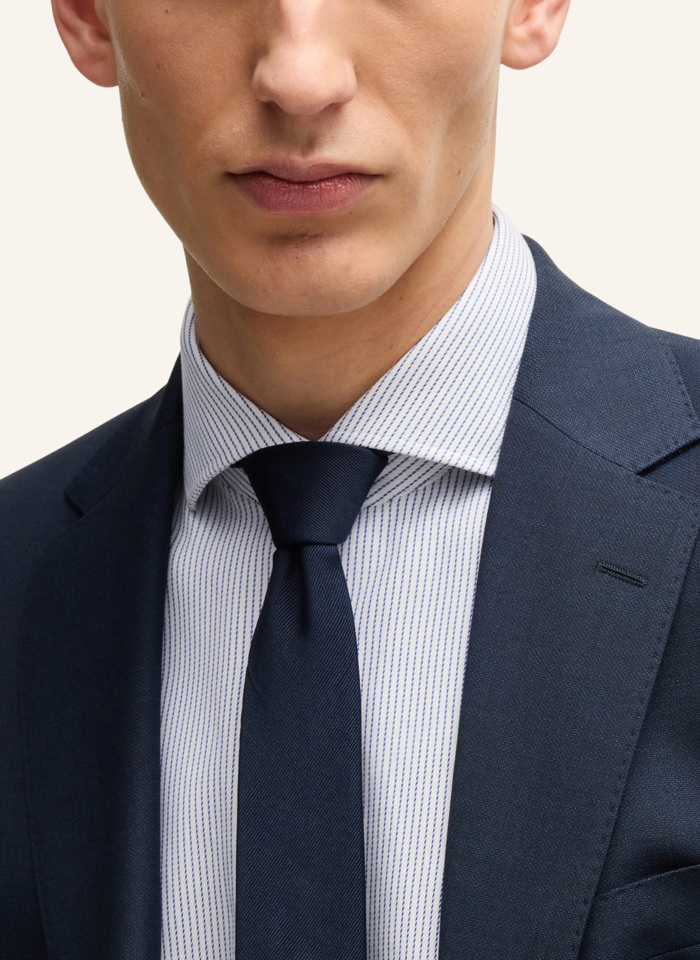 BOSS Business Hemd H-HANK-SPREAD-C1-222 Slim Fit