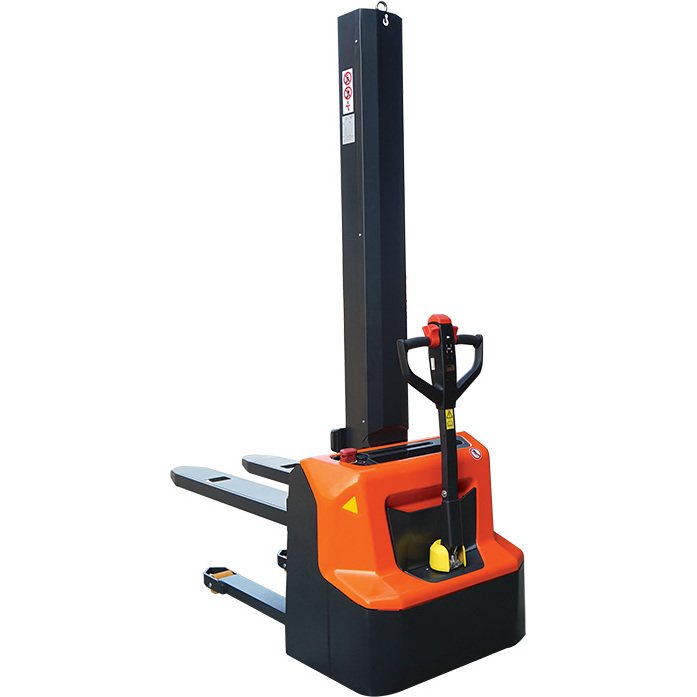 Gerbeur électrique lithium avec mât poutre 1200 kg élévation 1600 mm