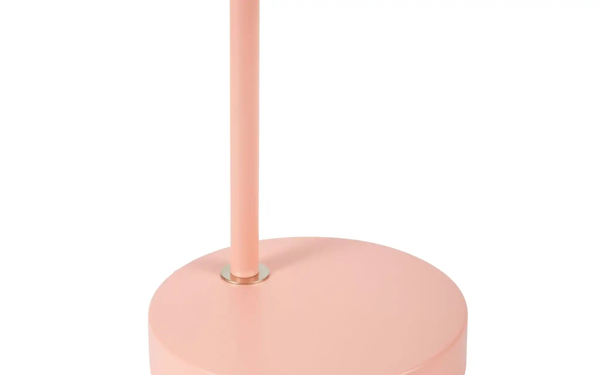 Tischleuchte, 1-flammig, Metall/ rosa
