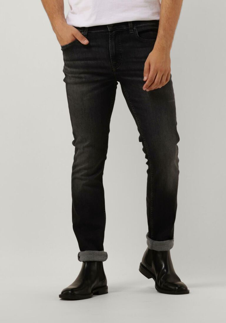 7 FOR ALL MANKIND grijze 7 for all mankind skinny jeans paxtyn luxe performance eco grey