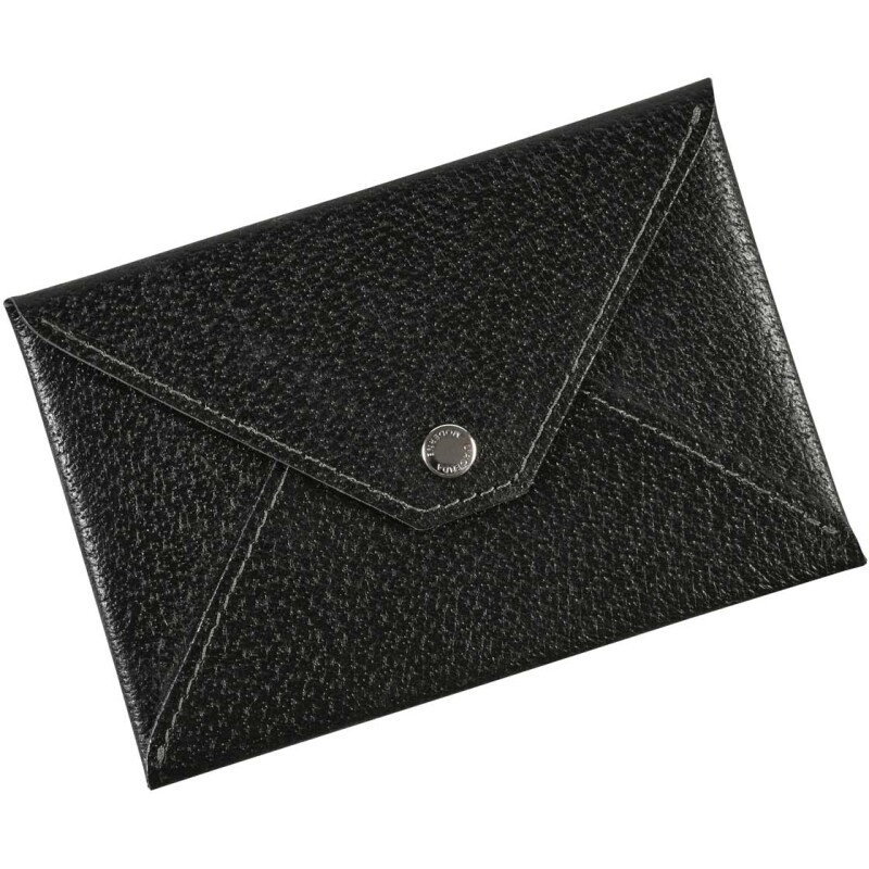 Quo Vadis - Enveloppe papiers identité - Pekari - 14x9,5 cm - Cuir pleine fleur de porc