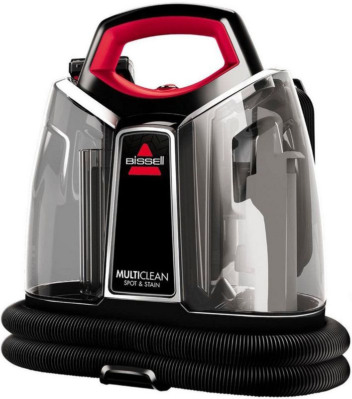 BISSELL MultiClean Spot & Stain Draagbare Vlekkenreiniger - Met HeatWave Technologie & 4 Opzetstukken - Tapijtreiniger voor Bank, Auto & Matras - Carpet Cleaner Apparaat - Extra Lange 2.2m Slang - Reinigingsmachine - Zetelreiniger - 4720M