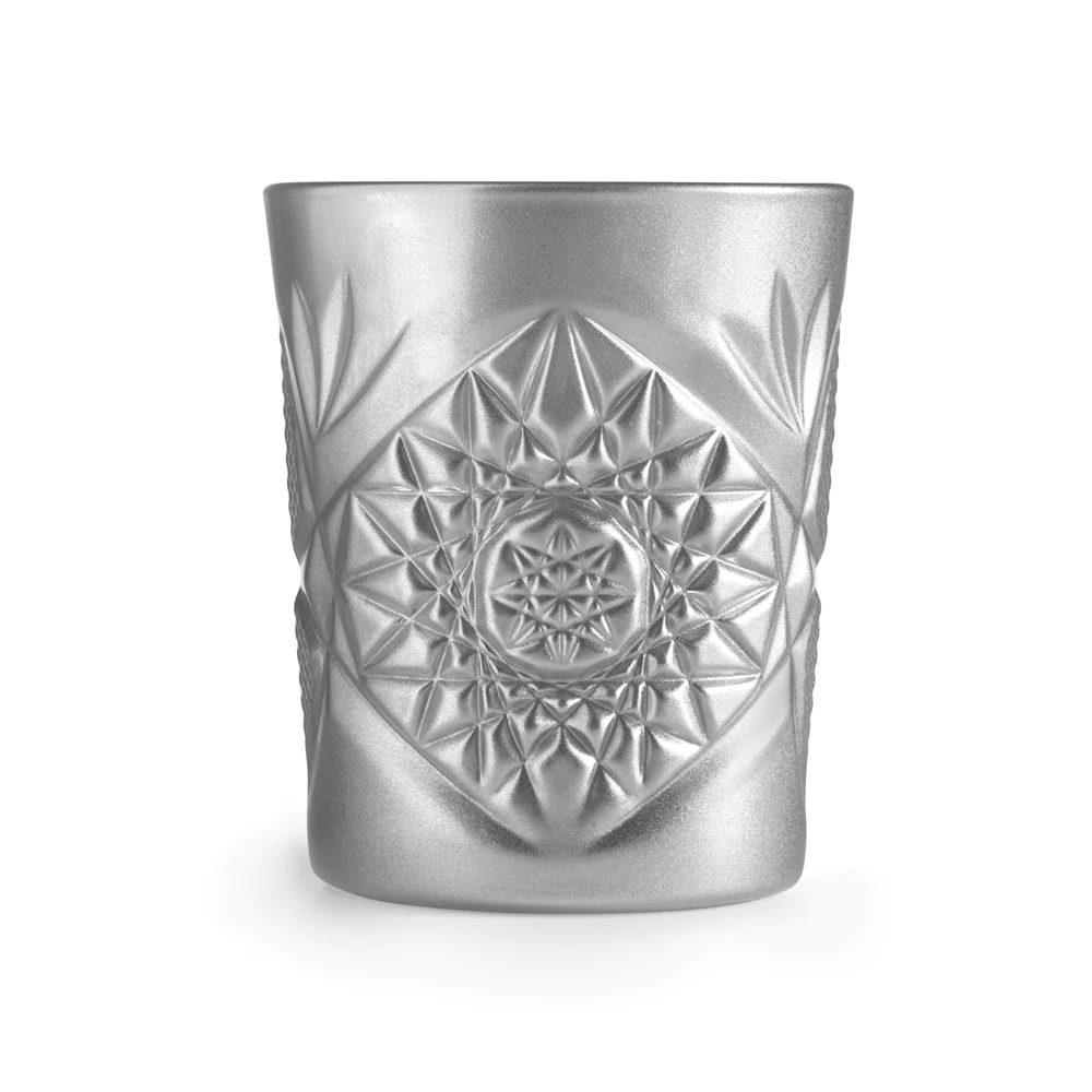 Boîte de 12 gobelets forme haute Hostar 47,5 cl argent Libbey