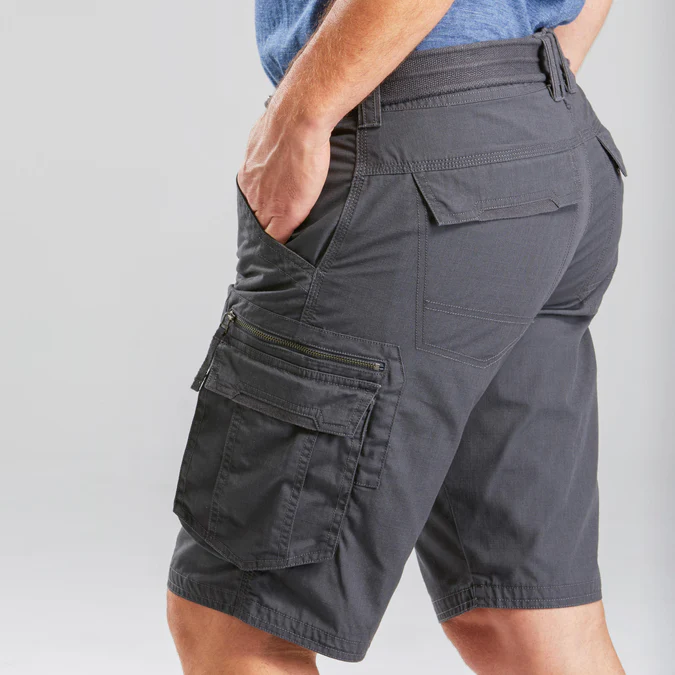 Decathlon Forclaz - Shorts Cargo Masculino Forclaz Travel 100