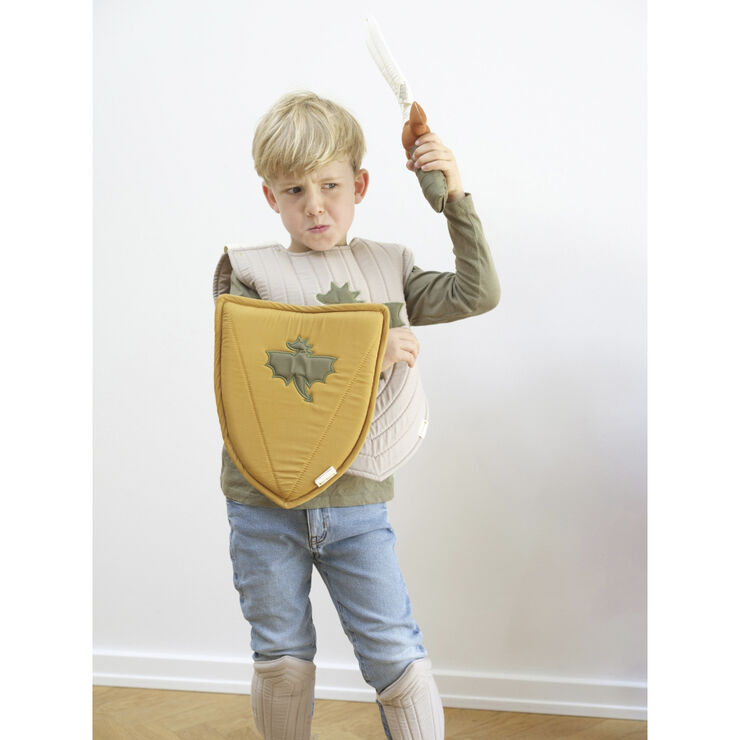 Fabelab Dress-up Knight Armour set - Beige Olive