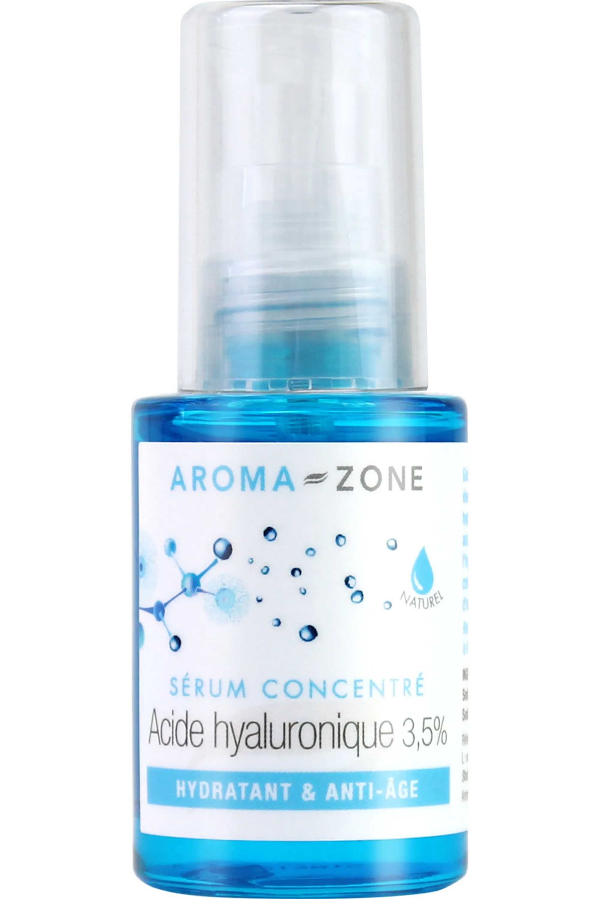 Aroma-Zone Sérum concentré d’acide hyaluronique 3,5% rechargeable-30 ml