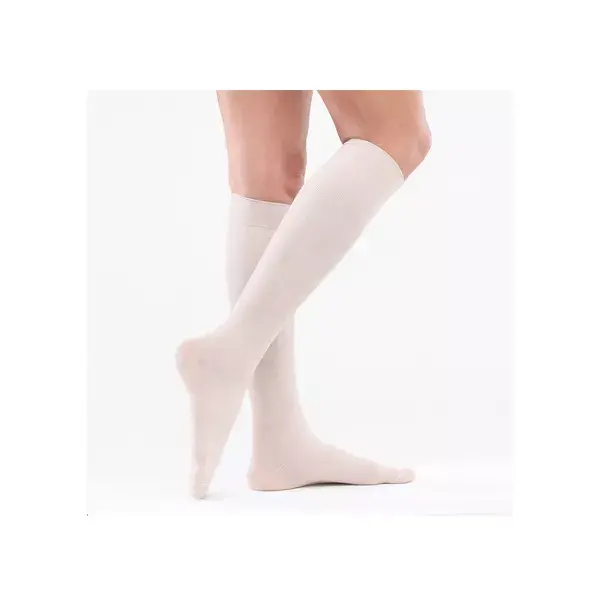 Meias Gibaud Venactif Softness Class 2 Longas Tamanho 3 Bege