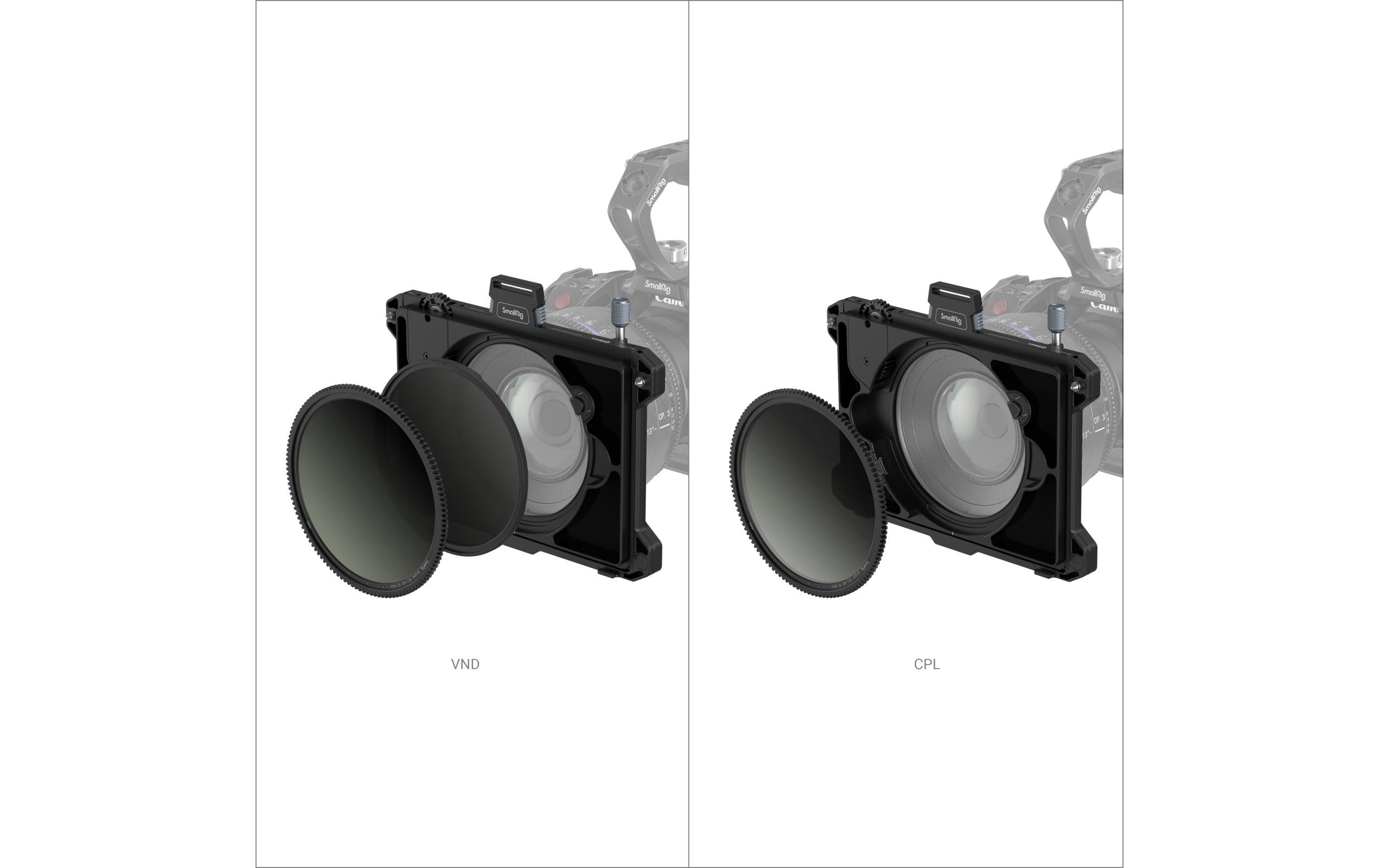 Multifunctional Modular Matte Box (95 mm) VND Kit<br>Multifunktionales modulares Matte Box Kit