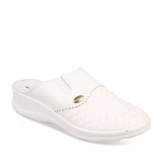 Mules BLANC GREEN RELAX