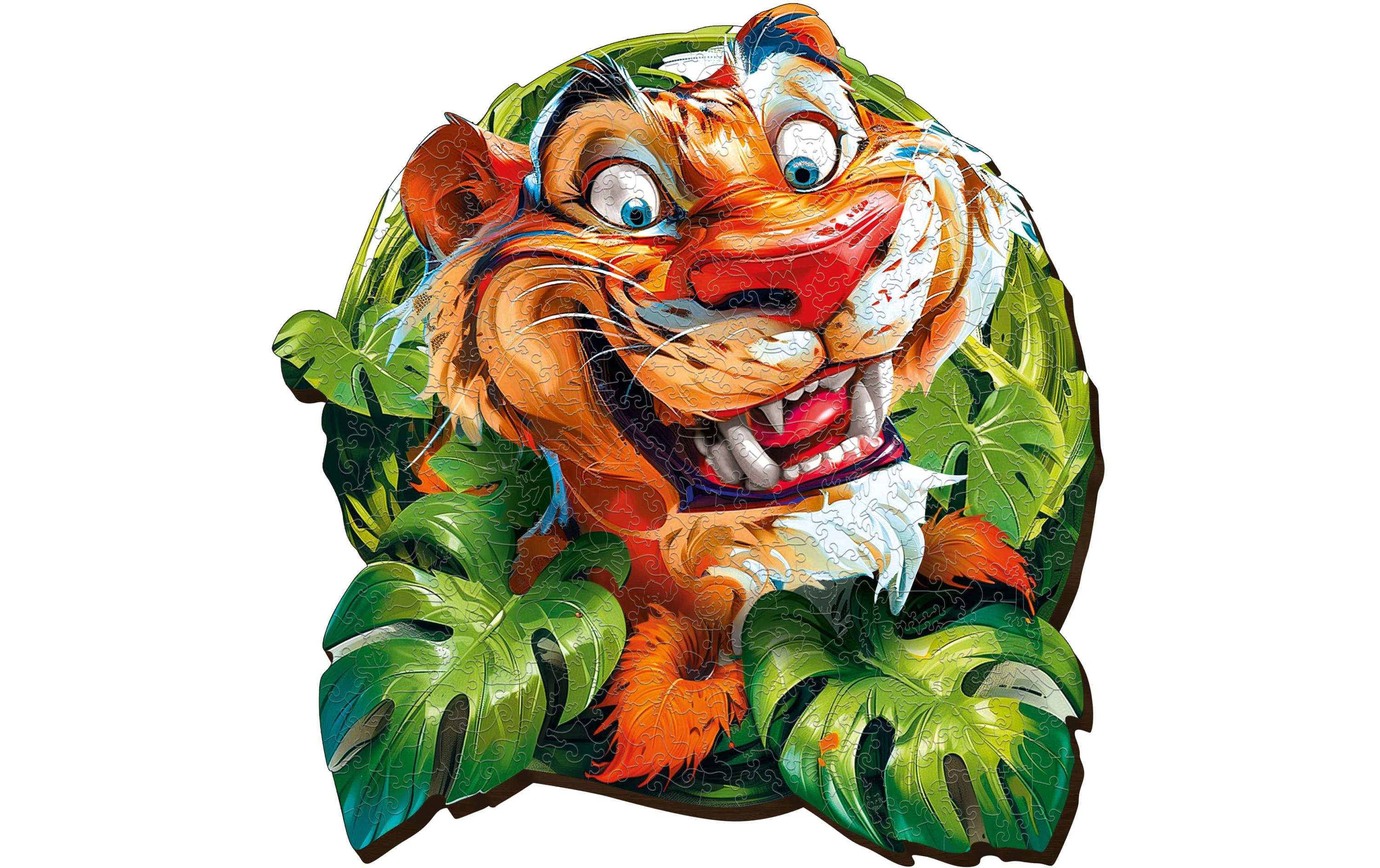 Holz-Puzzle TigerPuzzle mit 200 Teilen